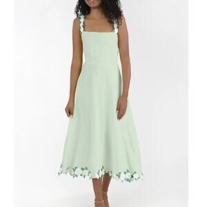 FANM MOON Shasha Dress Mint Green Size M New